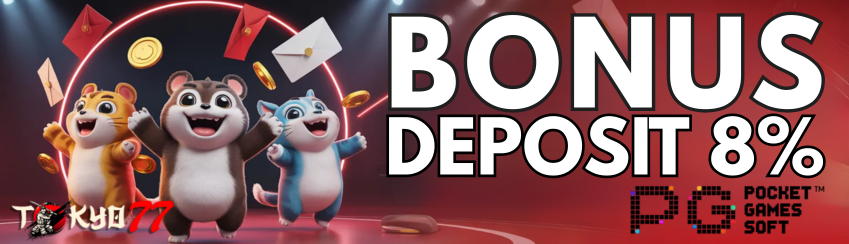 Bonus Harian Deposit 8% Khusus PGSOFT